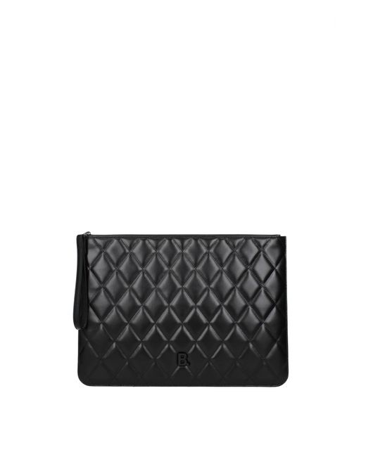 balenciaga black clutch