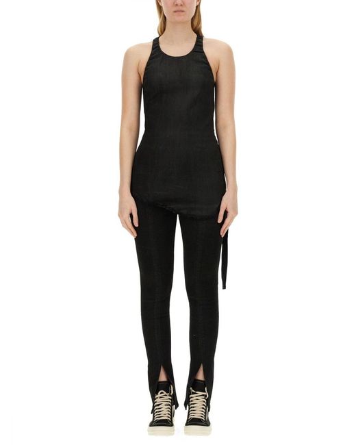 Rick Owens x Drkshdw Black Denim Top