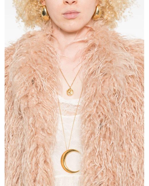 Forte Forte Pink Faux Fur Vest