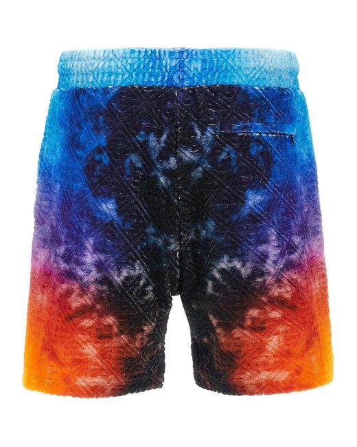 The Gradient Towelling Bermuda E Short-Uomo di Casablanca in Blue da Uomo