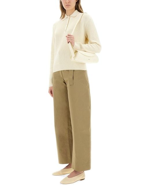 Studio Nicholson Natural Twill Doring Pants