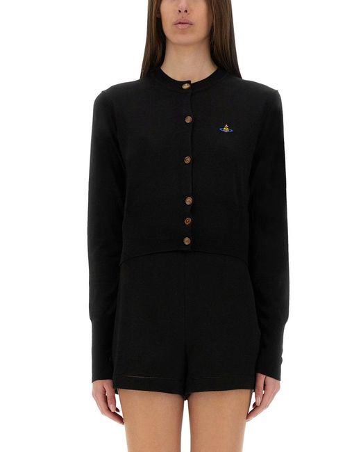 Vivienne Westwood Black Bea" Cardigan