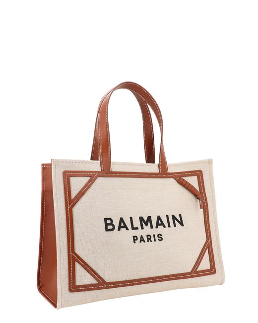 Balmain White Shoulder Bag
