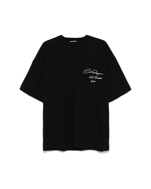 Cole Buxton Black Cotton T Shirts for men