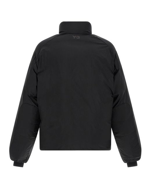 Y-3 Black Puffer' Down Jacket for men