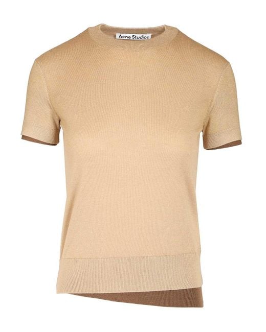 Acne Natural Fn-Wn-Knit000861 Knitwear