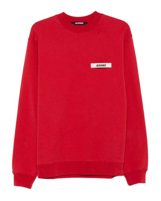 Jacquemus Red Sweatshirt for men