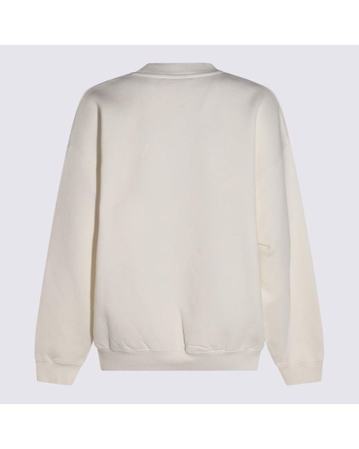 Anine Bing Natural Cotton Sweatshirt