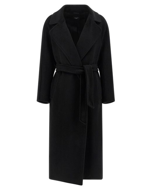 Weekend by Maxmara Black 'Tempera' Coat