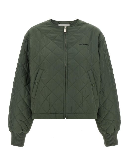 Elma Puffer Jackets Verde-Donna di Carhartt in Green