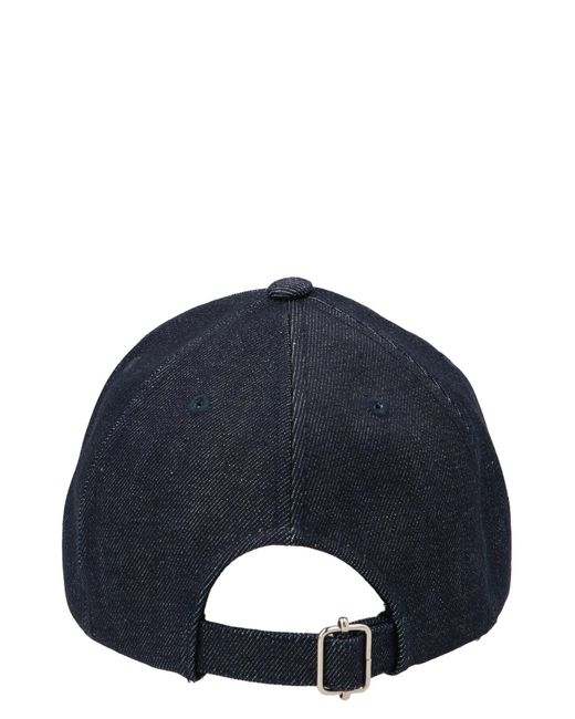 A.P.C. Blue 'vpc' Cap
