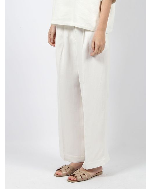 Rubino culotte pence trousers di Nine:inthe:morning in White