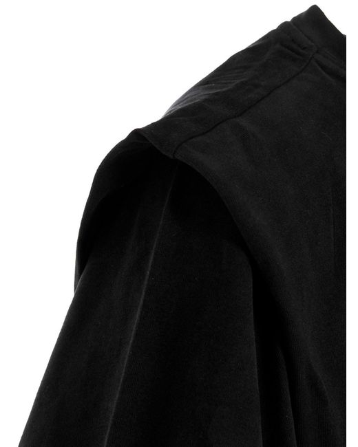Zeli Midi T Shirt Nero di Isabel Marant in Black