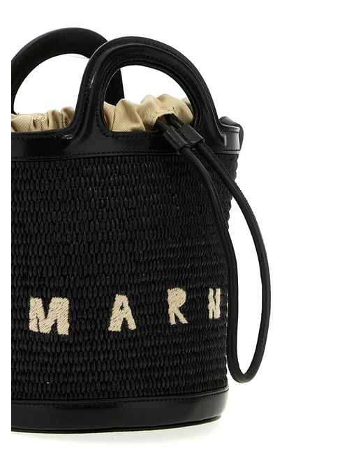 Marni Black 'Tropicalia' Crossbody Bag Small