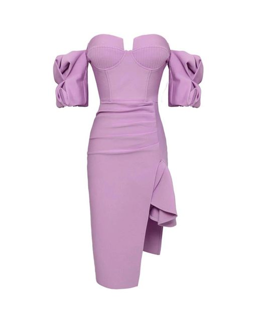 Wanan Touch Purple Dress Charlotte Lilac