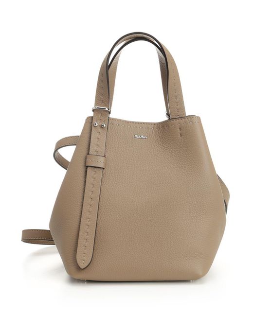 Max Mara Natural Archetipo Handbags Beige