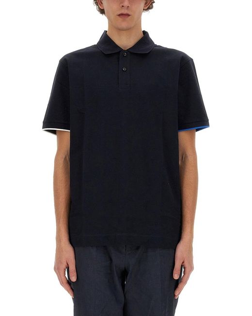 Boss Black Cotton Polo for men