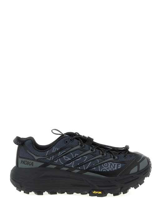 Hoka One One Black 'mafate Three2 Wordmark' Sneakers