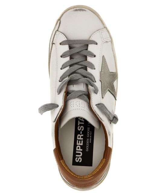 Superstar Sneakers Bianco di Golden Goose Deluxe Brand in White