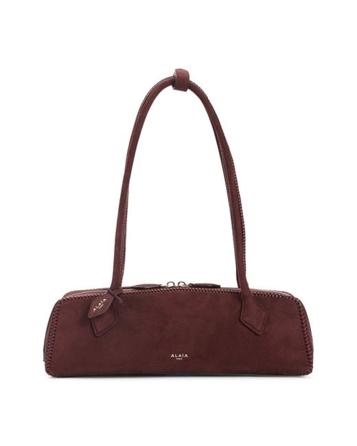 Alaïa Red Alaã¯A Medium Teckel Handbag