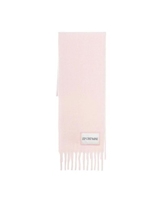 Sportmax Pink Scarves