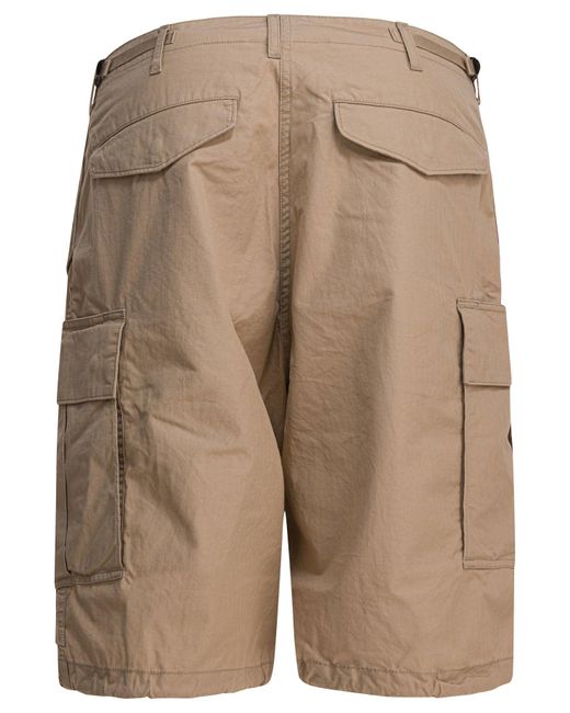 Beams Plus Natural Mil Shorts for men