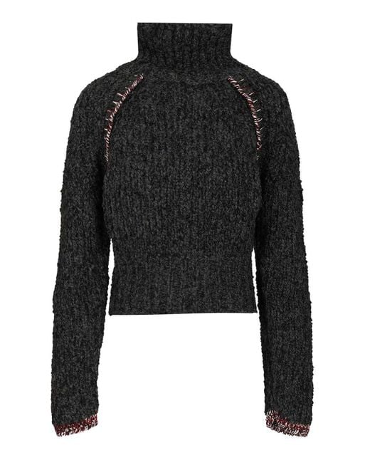 DURAZZI MILANO Black Sweater Knitwear