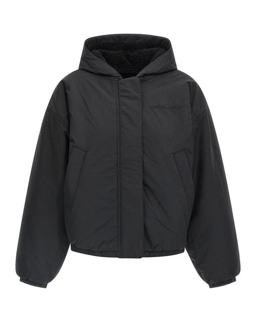 Alberni Puffer Jackets Nero-Donna di Canada Goose in Black