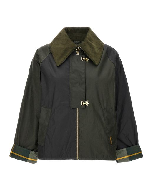 Drummond Spey Giacche Verde di Barbour in Green