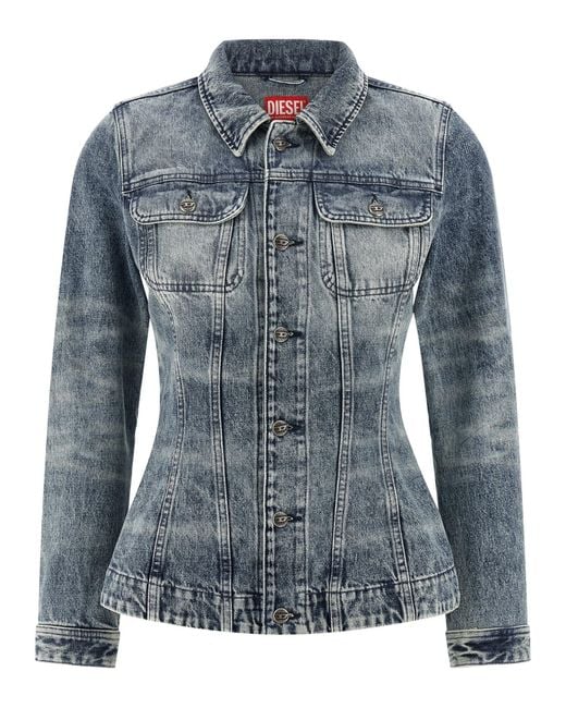 DIESEL Blue 'De-Katerin' Jacket