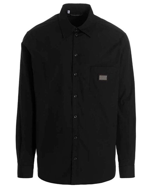 Dolce & Gabbana Black Dg Essential Shirt for men