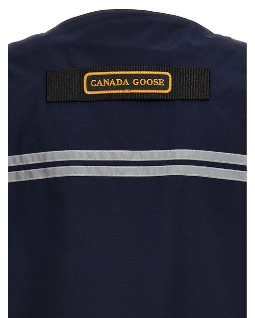 Canmore Gilet Blu di Canada Goose in Blue da Uomo
