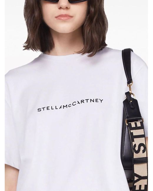T-shirt Stella Iconics con stampa di Stella McCartney in White