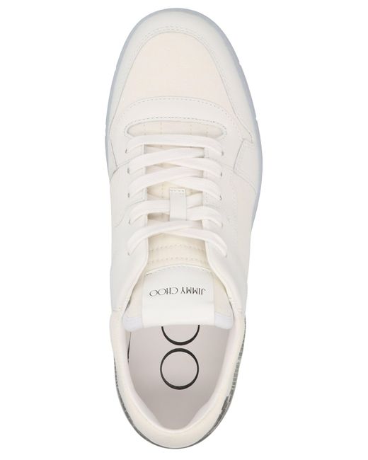 Jimmy Choo White ‘Florent’ Sneakers for men