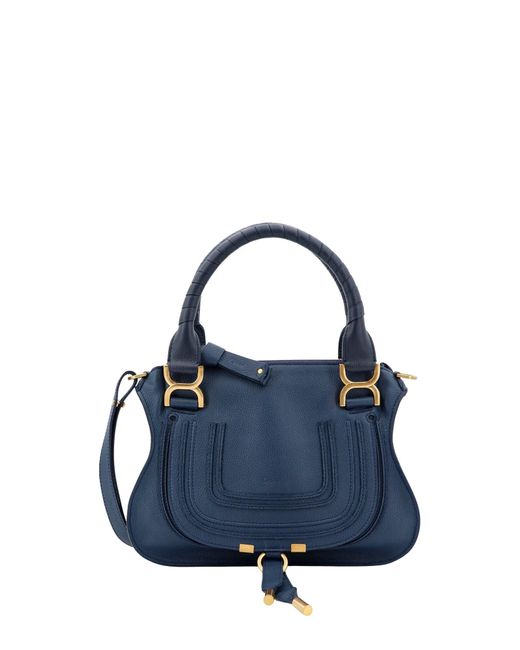 Chloé Blue Marcie Handbag