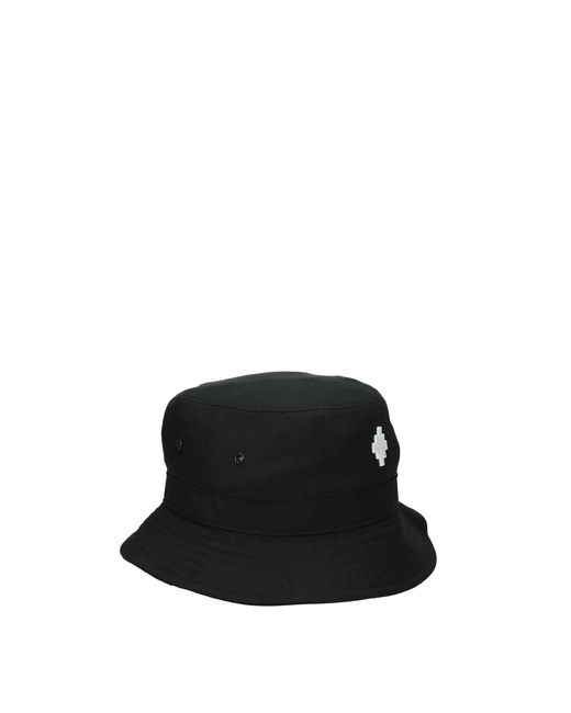 Marcelo Burlon Black Hats Polyester for men