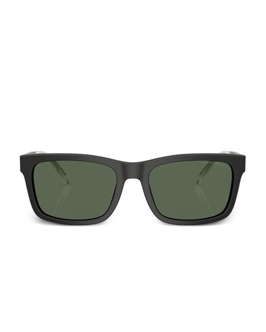 Emporio Armani Green Sunglasses for men