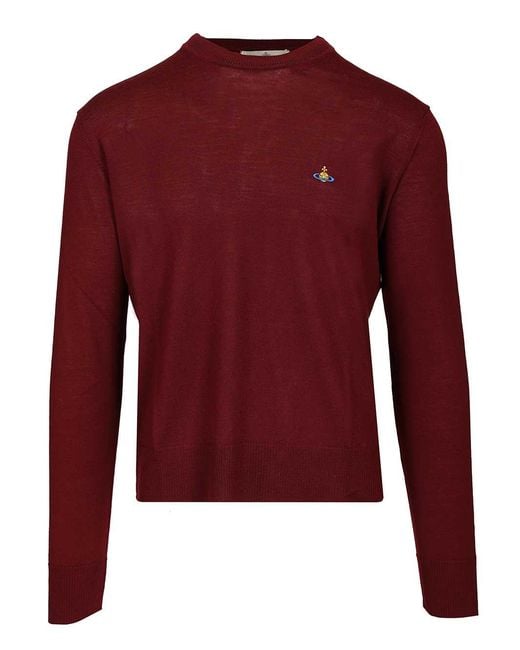 Vivienne Westwood Red Alex Sweater for men