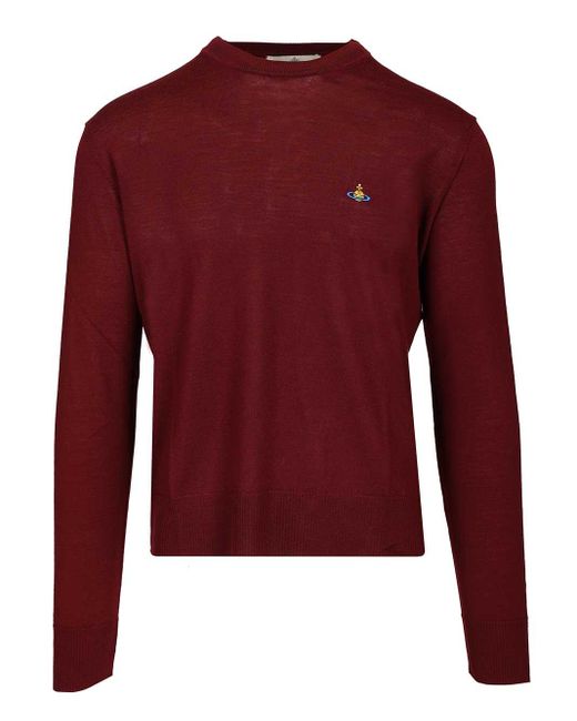 Vivienne Westwood Red Alex Sweater for men