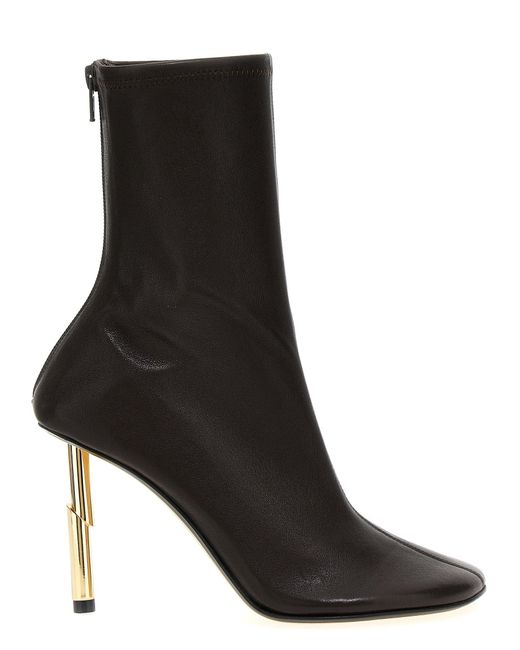 Lanvin Black Sequence Boots