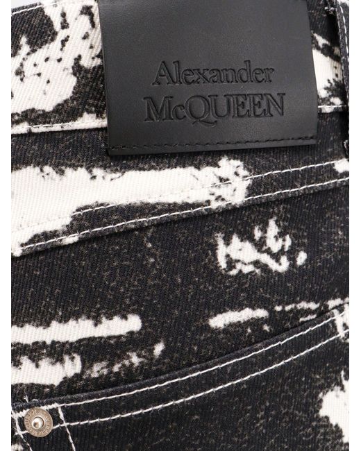 PANTALONE di Alexander McQueen in White da Uomo
