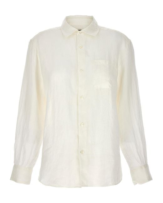 A.P.C. White 'Sela' Shirt