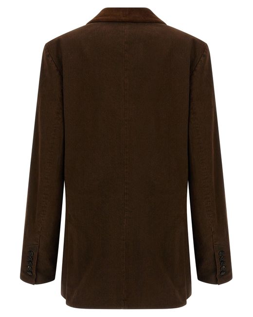Dries Van Noten Brown 'Befya' Blazer