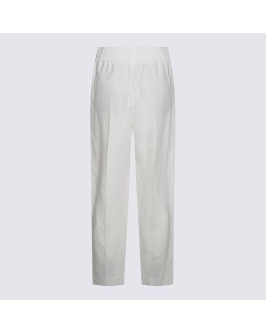 Pantaloni di Brunello Cucinelli in White