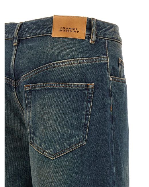 Isabel Marant Blue Joanny Jeans