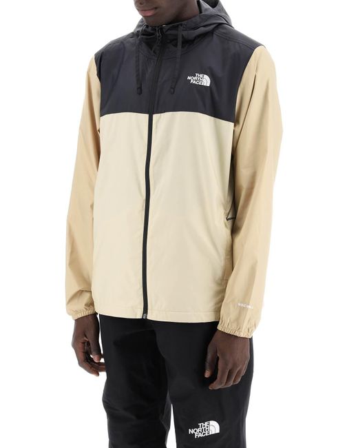 The North Face Black Giacca Cyclone Iii In Windwall for men