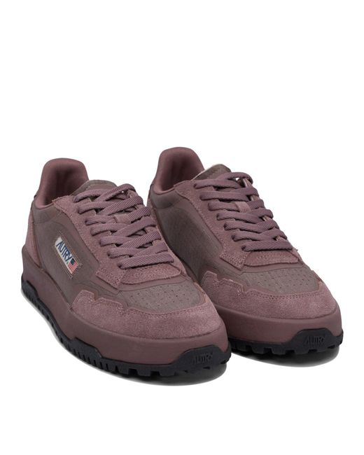 Autry Brown Sneakers & Slip-On
