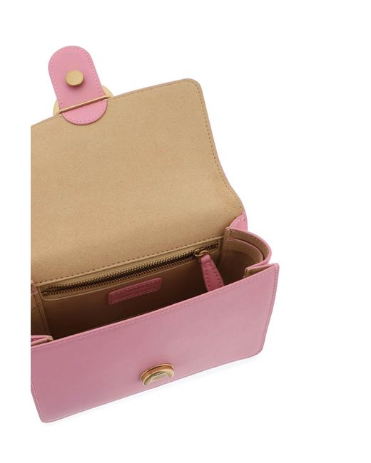 Pinko Pink Love One Top Handle Mini Light Bag