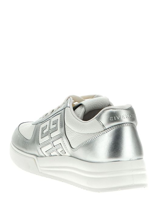 4g Sneakers Silver di Givenchy in White da Uomo