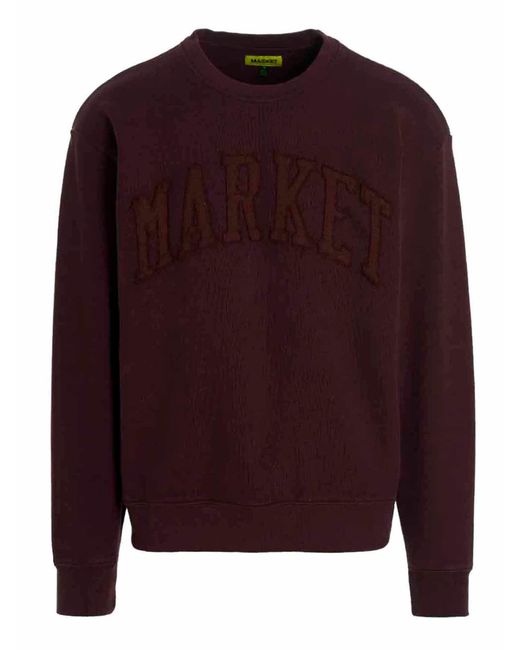 Market Red 'market Vintage Wash' Sweatshirt for men